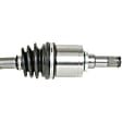 66-5013 Front, Driver Side New Series Axle Assembly - New Sold Individually, 1.5L, 4Cyl