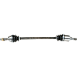 66-5015 Front, Passenger Side New Series Axle Assembly - New Sold individually