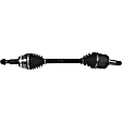 2007 Toyota Sienna - Front, Driver Side Axle Assembly,  Supplied with Standard Neoprene Outboard Boot, New, FWD, 3.5L 6Cyl New Series