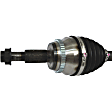 2007 Toyota Sienna - Front, Driver Side Axle Assembly,  Supplied with Standard Neoprene Outboard Boot, New, FWD, 3.5L 6Cyl New Series