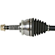 66-6130 Front, Passenger Side New Series Axle Assembly - New Sold Individually, 2.5L, 4Cyl