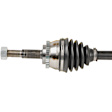66-6182 Front, Driver Side New Series Axle Assembly - New Sold Individually, 2.0L, 4Cyl