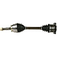 66-6238 Front, Driver or Passenger Side New Series Axle Assembly - New Sold Individually 4WD, 5.6L, 8Cyl