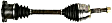 66-6238 Front, Driver or Passenger Side New Series Axle Assembly - New Sold Individually 4WD, 5.6L, 8Cyl