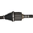 2014 Subaru Impreza - Front, Driver or Passenger Side Axle Assembly, With Heavy Duty Thermoplastic Inboard And Outboard Boots, New, 2.5L 4Cyl New Series