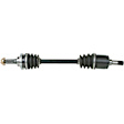 1996 Mazda Protege - Front, Driver Side Axle Assembly, New, 1.8L 4Cyl New Series