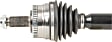 66-9217 Front, Passenger Side New Series Axle Assembly - New Sold Individually