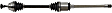 2013-2014 BMW X3 - Front, Passenger Side Axle Assembly - New Sold Individually