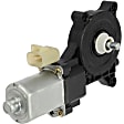 2009 Buick Enclave - Front or Rear, Driver Side Window Motor, Contains Gear, Without Regulator, New, New Series