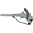82-1103QR Front, Driver Side New Series Power Window Regulator, With Motor