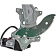 82-1103QR Front, Driver Side New Series Power Window Regulator, With Motor