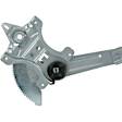 82-1104N Front, Passenger Side New Series Power Window Regulator, Without Motor