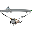 82-1365AR Front, Driver Side New Series Power Window Regulator, With Motor