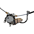 82-1365AR Front, Driver Side New Series Power Window Regulator, With Motor