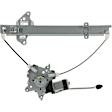 2006 Nissan Xterra - Rear, Driver Side Power Window Regulator, With Motor, OE Replacement Series