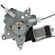 2006 Nissan Xterra - Rear, Driver Side Power Window Regulator, With Motor, OE Replacement Series