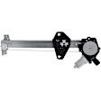 82-15030AR Rear, Driver Side New Series Power Window Regulator, With Motor