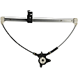 82-1769B Rear, Passenger Side New Series Power Window Regulator, Without Motor