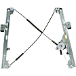 2005 GMC Sierra 1500 HD - Front, Driver Side Manual Window Regulator, Hand-Crank Type, With  Windows, New Series