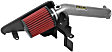 21-791C Cold Air Intake, Dry Synthetic Filter, Gray Aluminum Tube