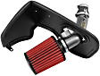 21-813C Cold Air Intake, Dry Synthetic Filter, Gunmetal Gray Aluminum Tube