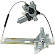 82-187BR Rear, Passenger Side New Series Power Window Regulator, With Motor