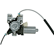 82-187BR Rear, Passenger Side New Series Power Window Regulator, With Motor