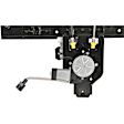 82-188AR Rear, Passenger Side New Series Power Window Regulator, With Motor