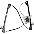 82-192AR Front, Passenger Side New Series Power Window Regulator, With Motor