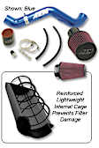 22-401B Short ram induction Series Cold Air Intake, Dry Aluminum Tube