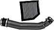 22-692C Cold Air Intake, Dry Synthetic Filter, Gunmetal Gray Aluminum Tube