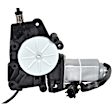 2002 Jeep Grand Cherokee - Rear, Passenger Side Power Window Regulator, With Motor, With Regulator Attached, New Series
