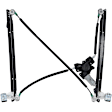 82-454AR Front, Driver Side New Series Power Window Regulator, With Motor
