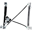 82-454AR Front, Driver Side New Series Power Window Regulator, With Motor