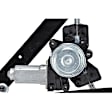 82-454AR Front, Driver Side New Series Power Window Regulator, With Motor