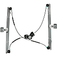 82-455A Front, Passenger Side OE Replacement Series Power Window Regulator, Without Motor