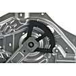 82-4574B Front, Driver Side New Series Power Window Regulator, Without Motor