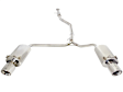 49-36605 Cat-Back Exhaust System, 2.4L, 4Cyl, Made of Stainless Steel, Mach Force XP Series