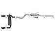 49-48062-B Cat-Back Exhaust System, Made of Stainless Steel, Rebel Series
