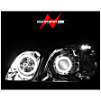 2003 Lexus LX470 Base 8 Cyl 4.7L - Driver and Passenger Side Halogen Headlight, With bulb(s), Ccfl; Does Not Fit Models With Factory Hid Bulbs, Clear Lens, Chrome Interior, Halo Projector Series