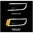 2015 Jeep Grand Cherokee - Driver and Passenger Side Halogen Headlight, With bulb(s), With Plank Style Design; Does Not Fit Models With Factory Hid Bulbs, Clear Lens, Black Interior, Projector Series
