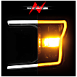 111509 Driver and Passenger Side LED Headlight, With bulb(s), Clear Lens, Black Interior, Projector Series