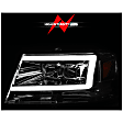 111542 Driver and Passenger Side Headlight With LED Bar, With bulb(s),  Halogen/LED Combo, Projector