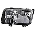 2003 Volkswagen Jetta - Driver and Passenger Side Halogen Headlight, With bulb(s), Ccfl; With Fog Lights; Does Not Fit Single Bulb Type, Clear Lens, Black Interior, Halo Projector Series