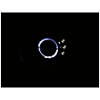 2005 Honda Element EX 4 Cyl 2.4L - Driver and Passenger Side Halogen Headlight, With bulb(s), Clear Lens, Black Interior, Halo Projector Series