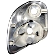 211175 Driver and Passenger Side Halogen Tail Light, Without bulb(s), Smoked Lens, Chrome Interior, Euro Series