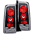 2006 Scion xB - Driver and Passenger Side Halogen Tail Light, Without bulb(s), Clear Lens, Black Interior, Euro Series