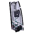 311079 Driver and Passenger Side LED Tail Light, With bulb(s), Red & Clear Lens, Chrome Interior, LED Series