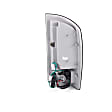 311133 Driver and Passenger Side LED Tail Light, With bulb(s), Red & Clear Lens, Chrome Interior, LED Series