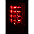 311144 Driver and Passenger Side LED Tail Light, With bulb(s), Clear Lens, Black Interior, LED Series